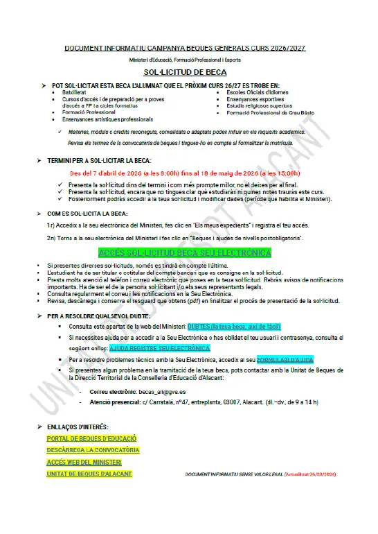 BECAS 26-27 CAS
