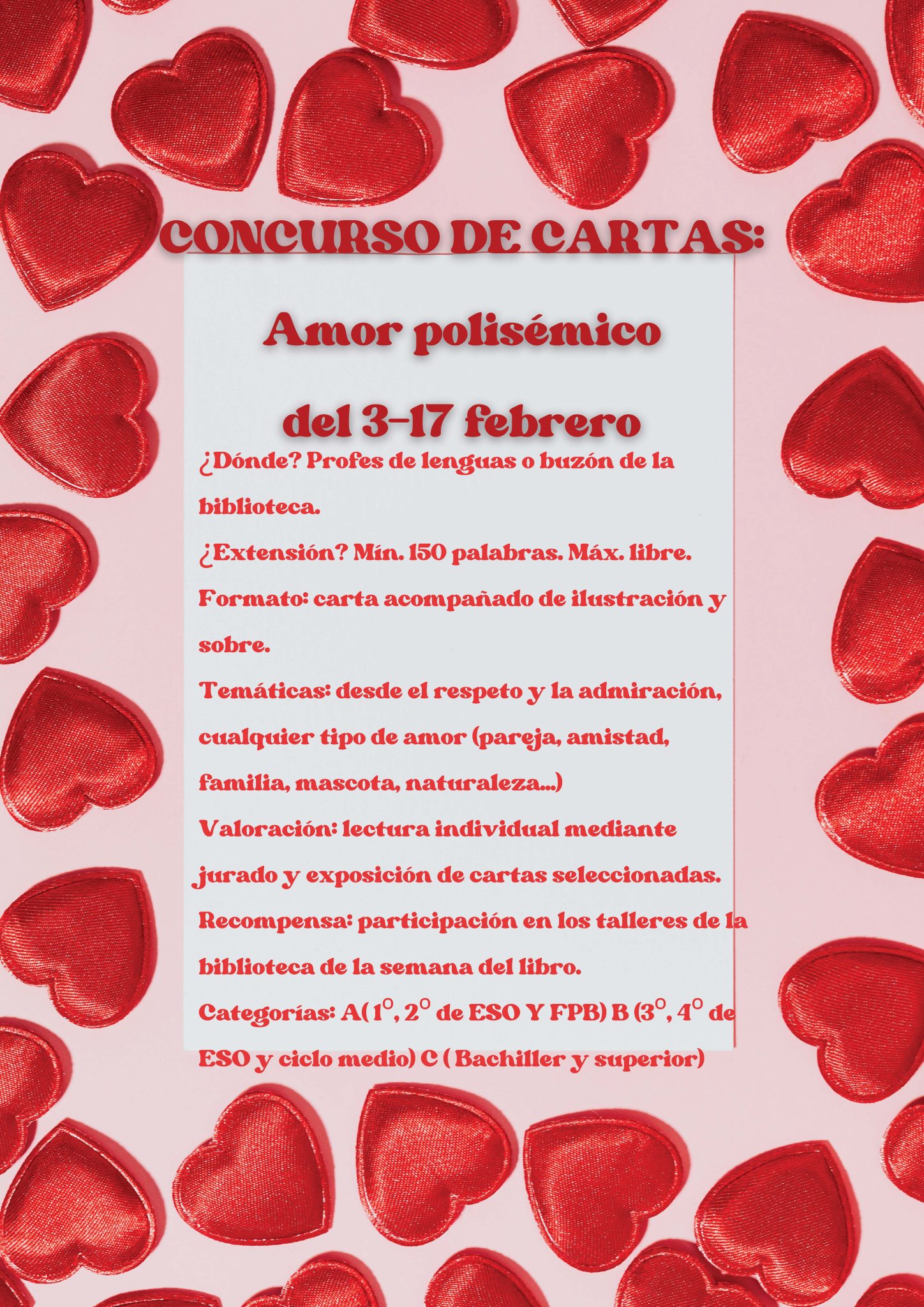 CONCURSO DE CARTAS Amor polisémico