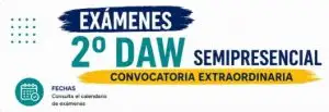 ConvocatoriaExtraordinaria 2DAW
