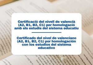 Homologació valencià