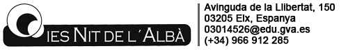 Logo IES NIT DE L'ALBÀ