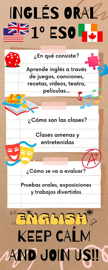 Optativa 1ESO inglés oral