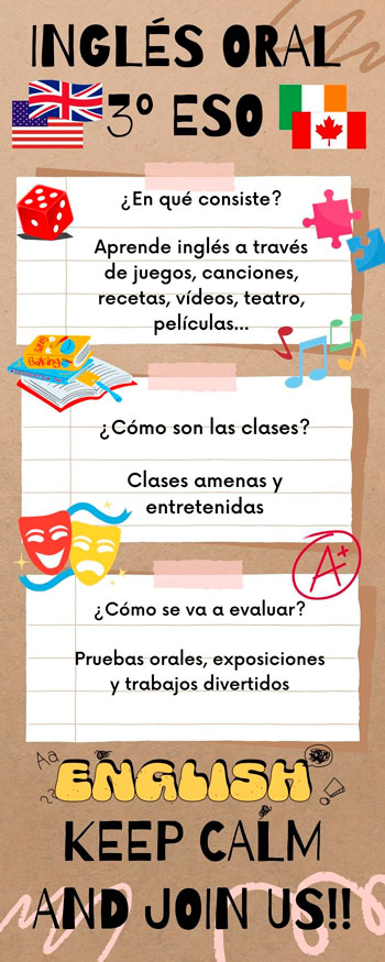 Optativa 3ESO Inglés oral