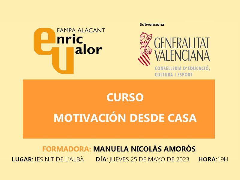 Taller motivacion desde casa