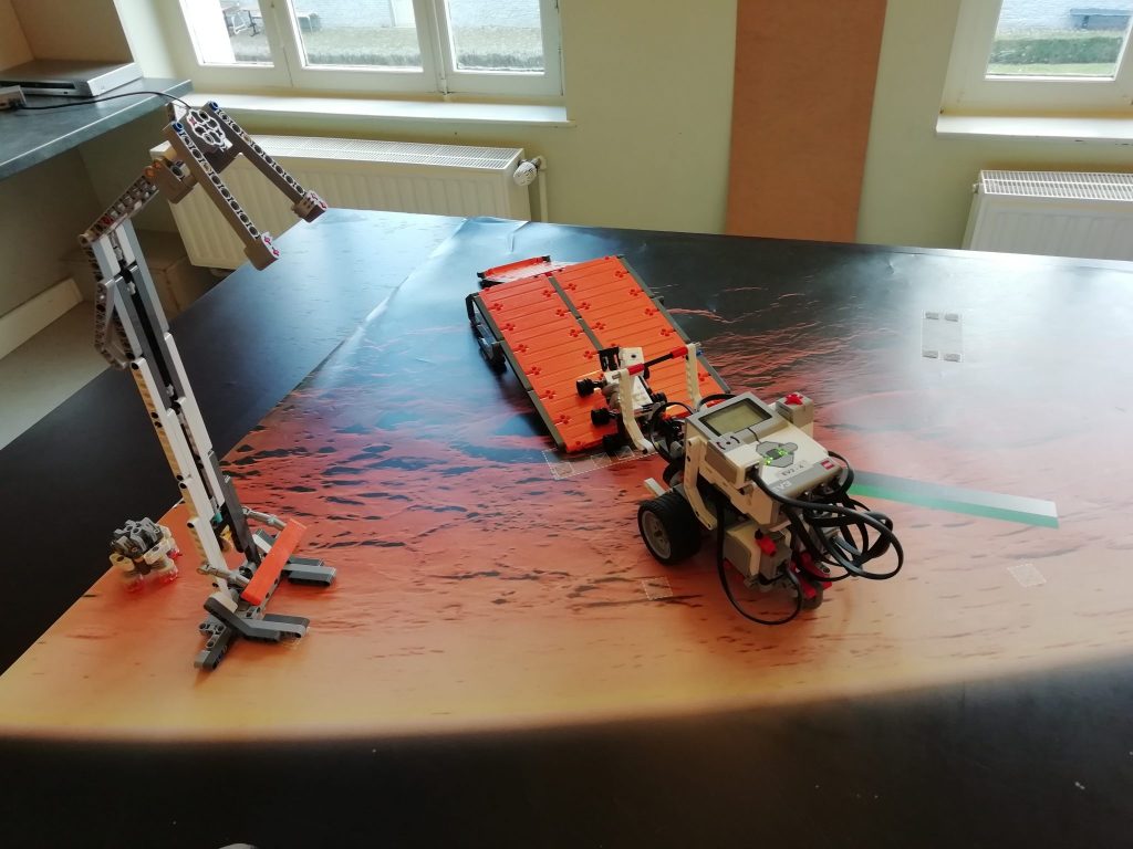Lego Mindstorm on Mars