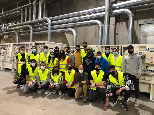 Visita de l’alumnat a RECOVER, Economia Circular a Hilaturas Ferre