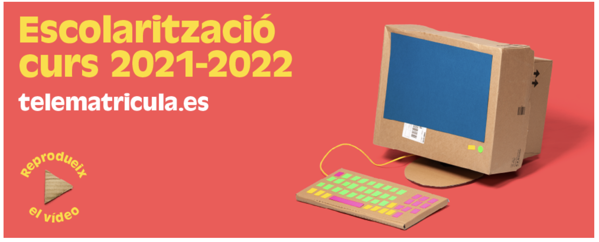 Admissió ESO i Batxillerat del 3 de juny a l’14 de juny