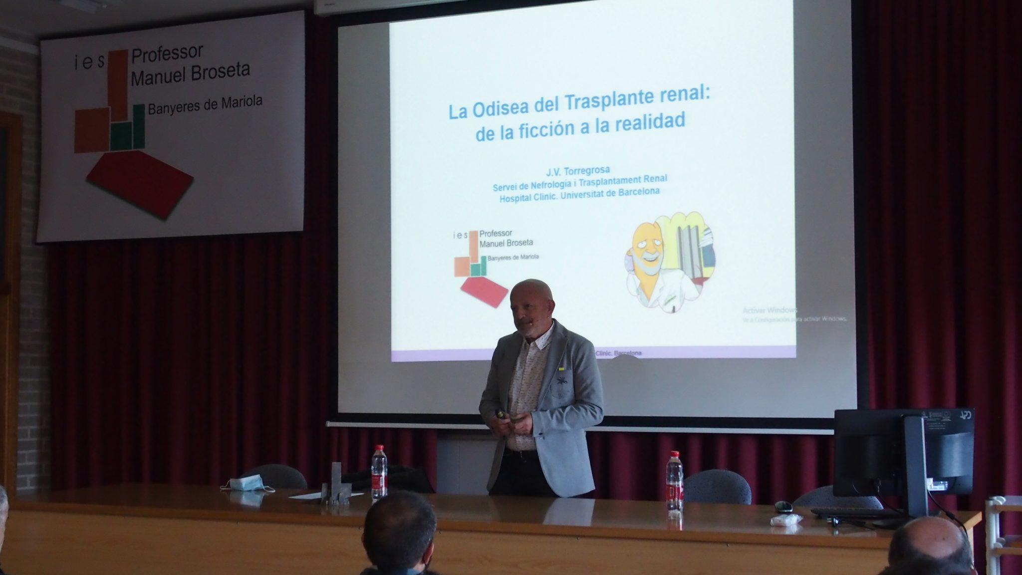 Conferència inici curs 2021-22 a càrrec del metge José Vicente Torregrosa