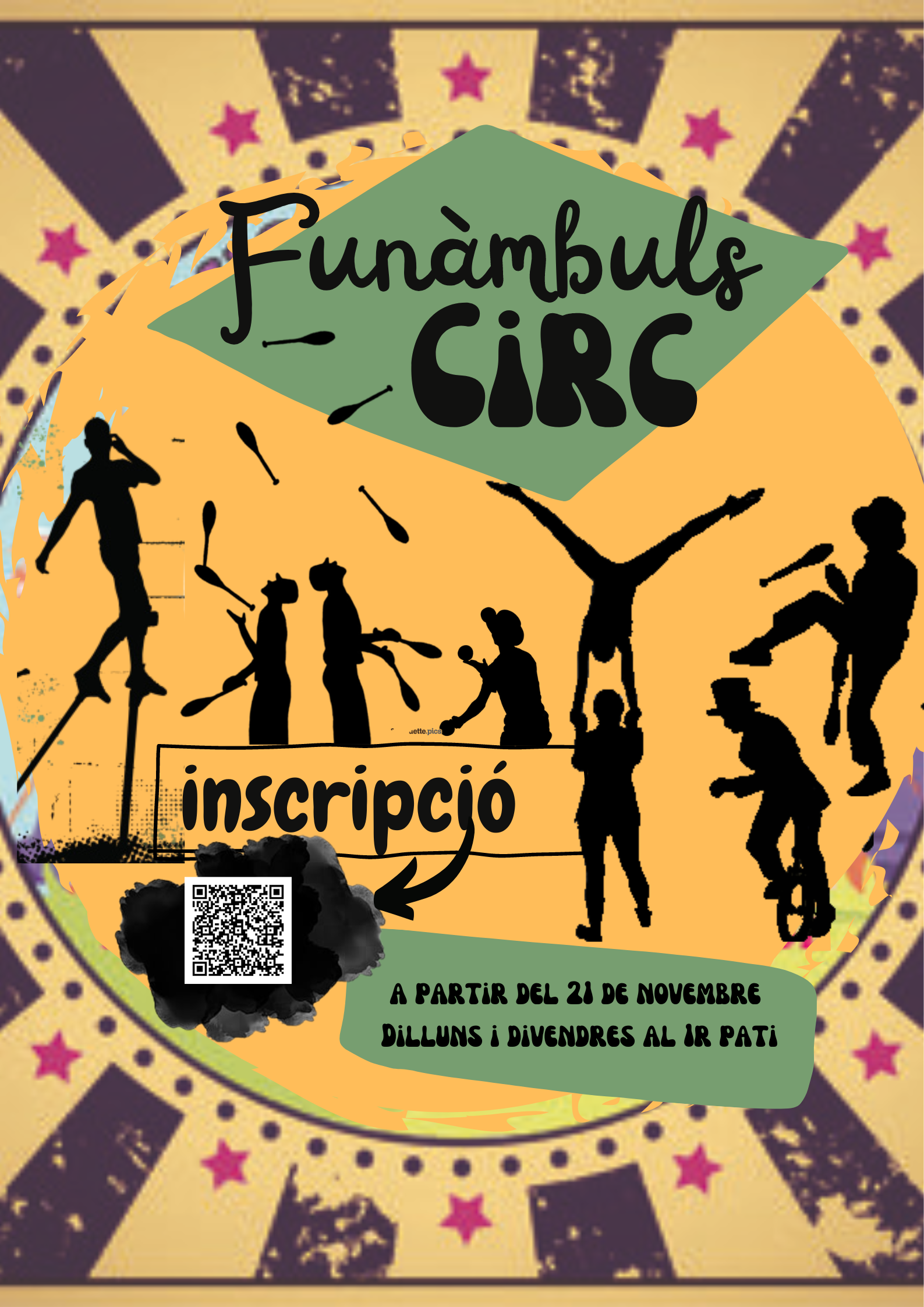Funàmbuls Circ (Eskola de Circ del Broseta) Obertes inscripcions….APUNTA’T!!
