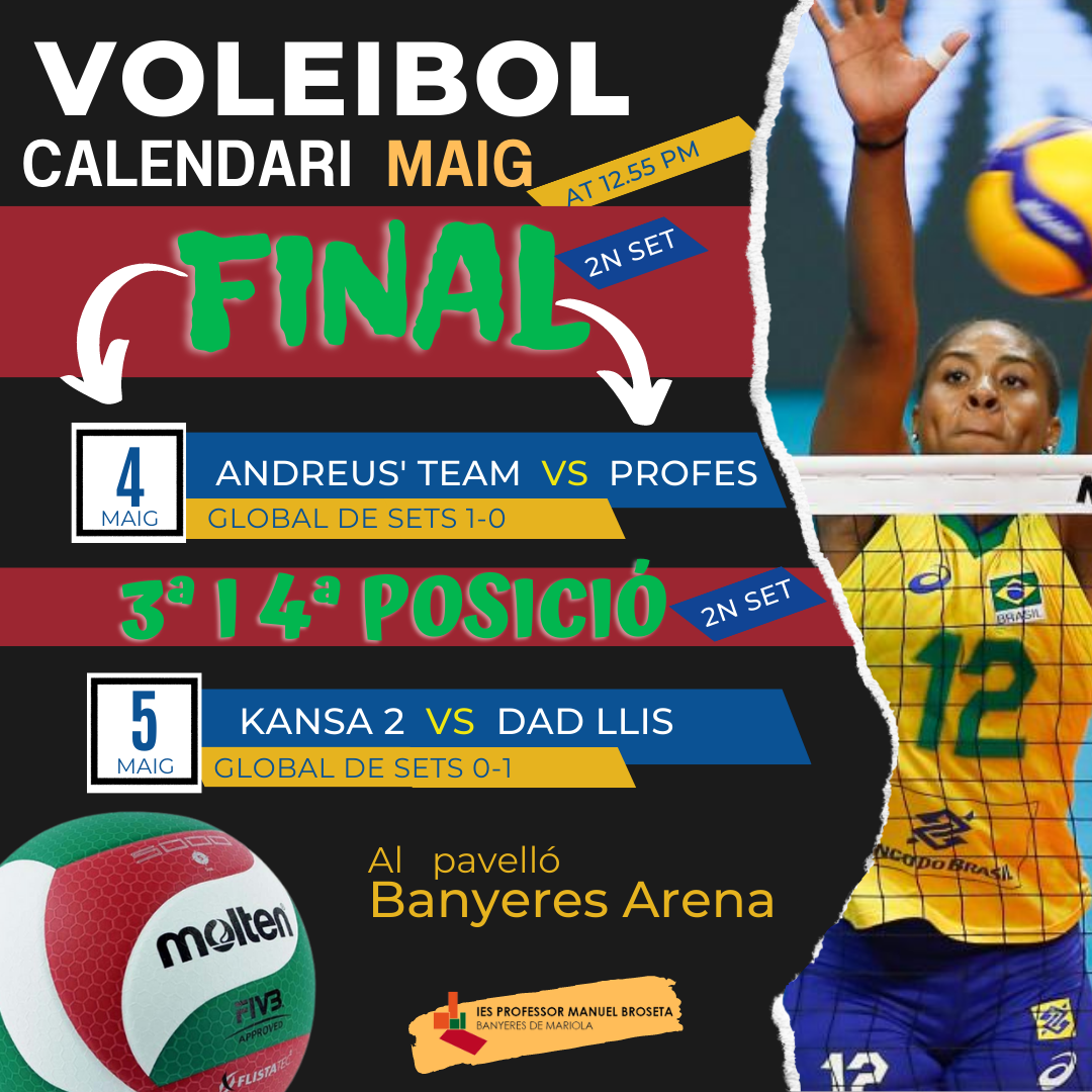 Torneig de volei, fase final