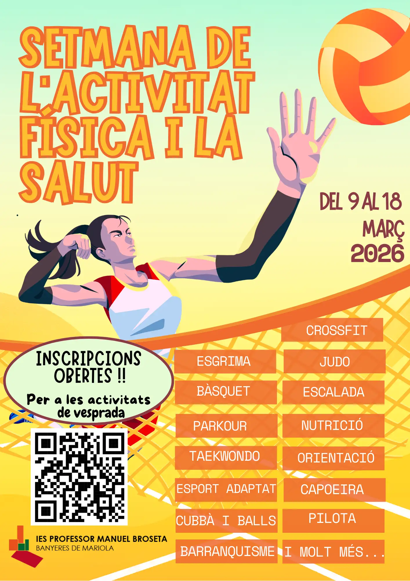 Cartell setmana groc