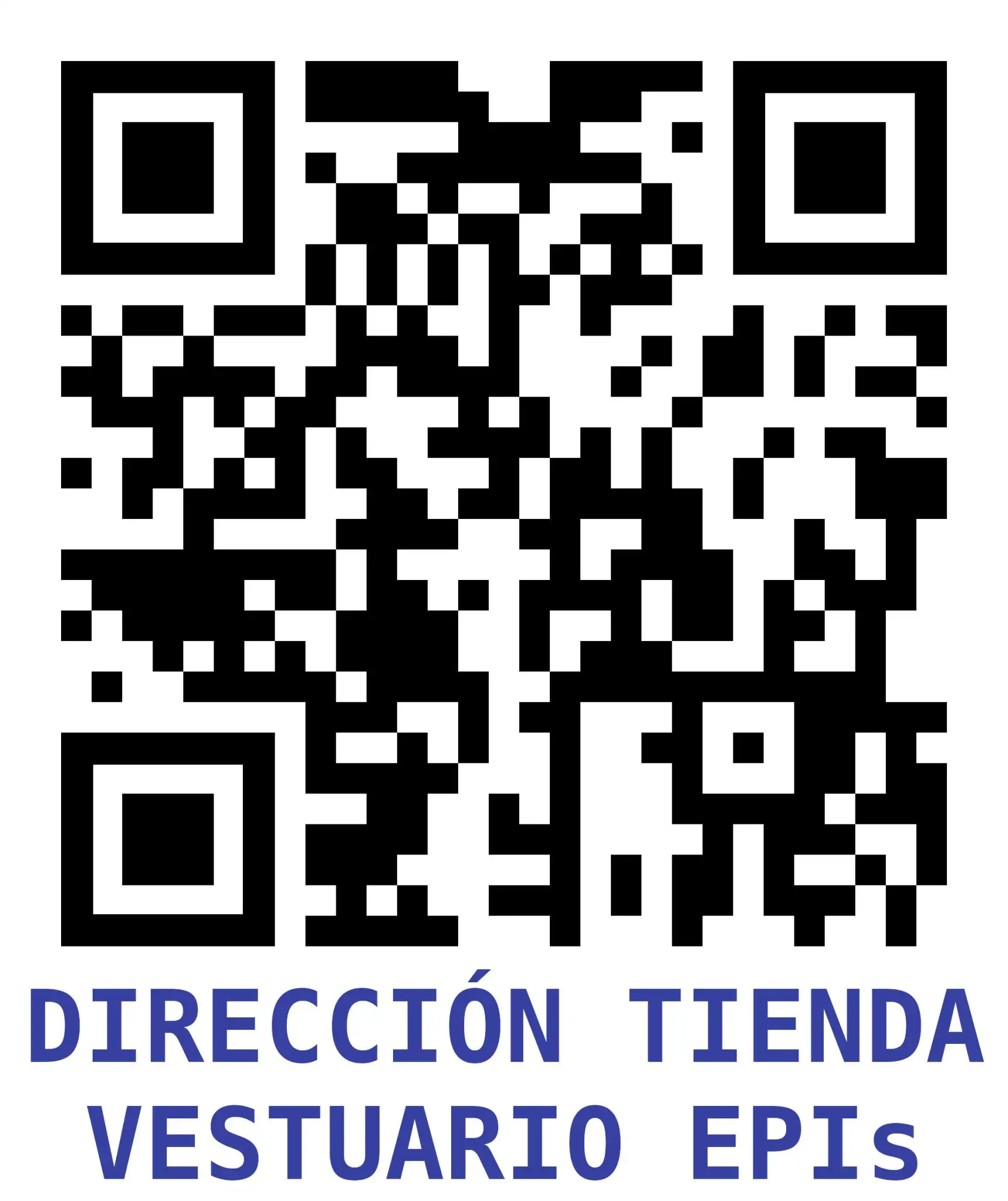 Dirección tienda vestuario EPIs_CON_TEXTO