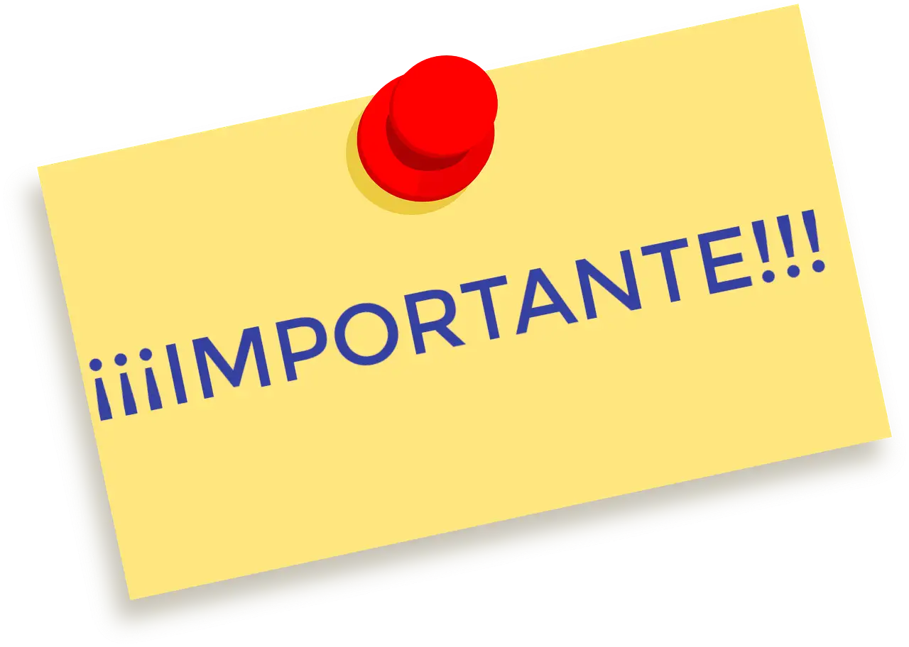 IMPORTANTE