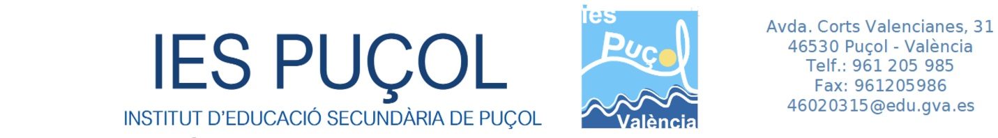 Logo IES Puçol