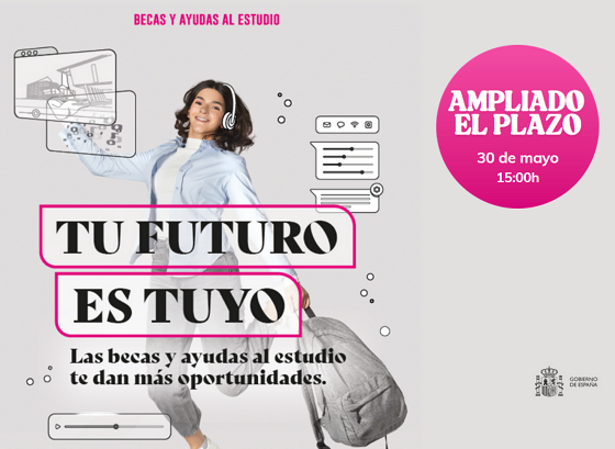 SE AMPLÍA EL PLAZO DE PRESENTACIÓN DE LAS BECAS MEC 2025/2026