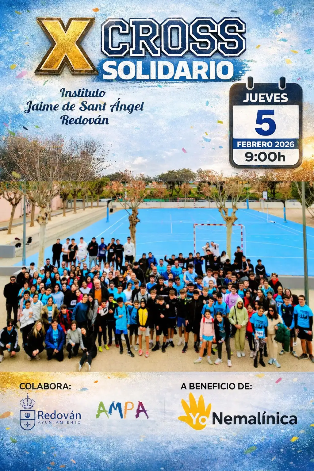 EL X CROSS SOLIDARIO SE CELEBRARÁ EL 5 DE FEBRERO TRAS SU CANCELACIÓN POR FUERTES VIENTOS