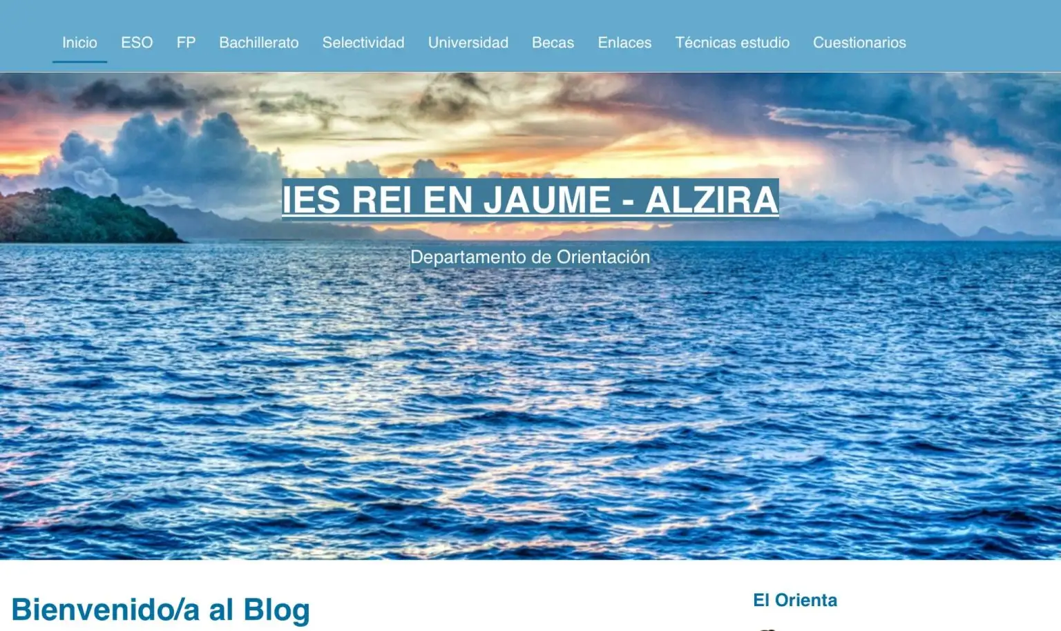 BLOG ESTÀTIC ORIENTACIÓ