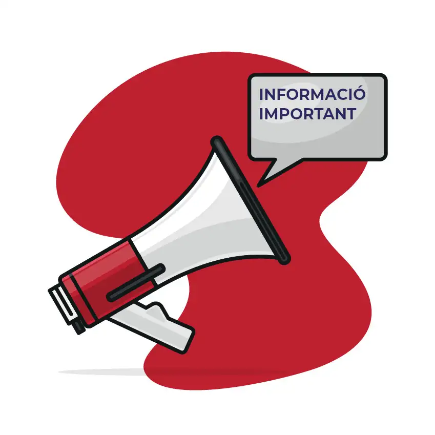INFORMACIÓ PER A LES FAMÍLIES
