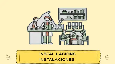 enllaç a les INSTAL·LACIONS del centre
