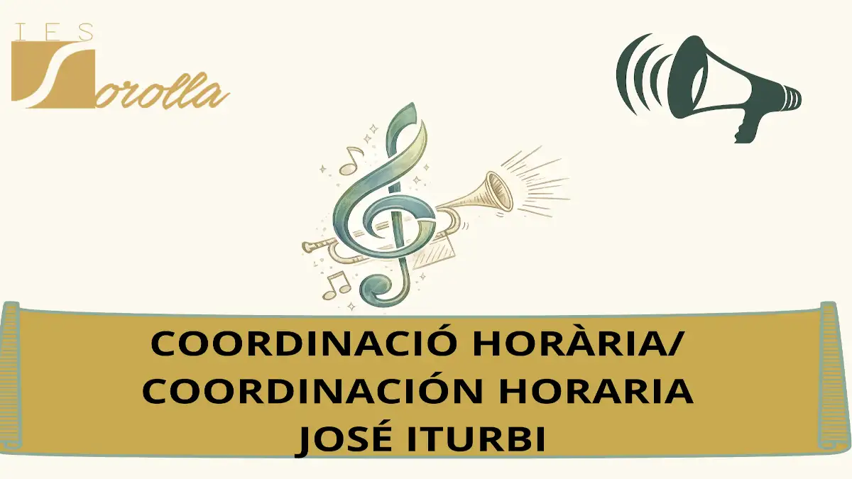enllaç a la noticia sobre coordinació horaria Jose Iturbi
