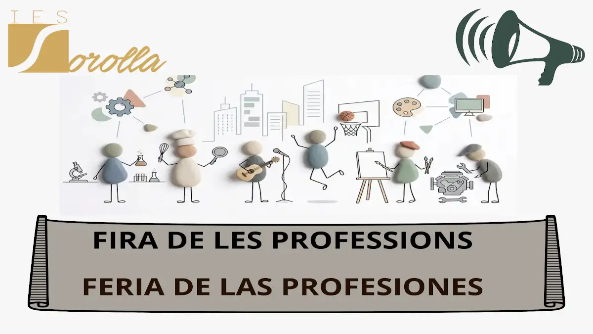 enlace a la feria de las profesiones IEs  Sorolla