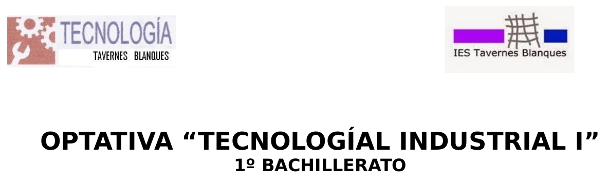 Tecnología Industrial I 1Bach
