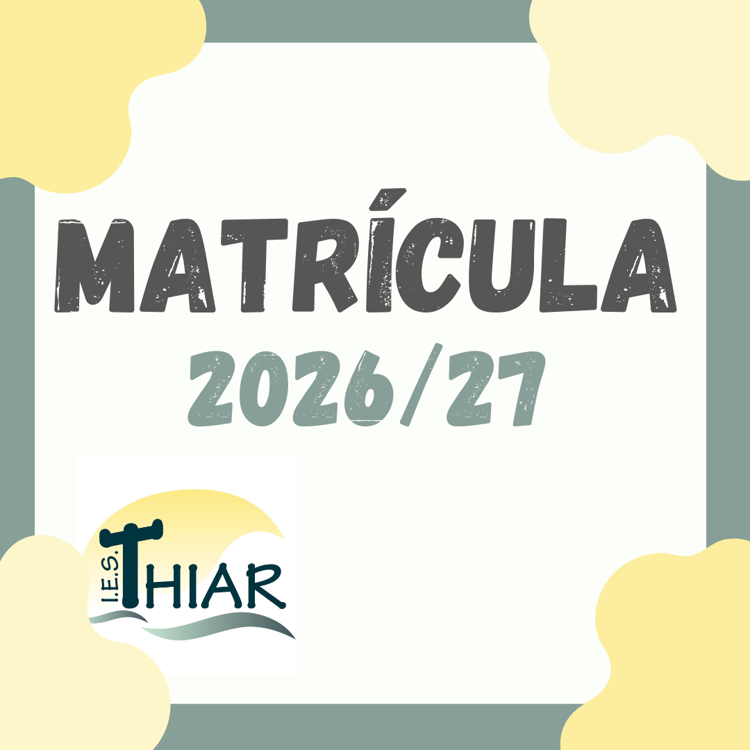 Matrícula 2026/27