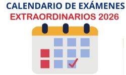 Calendario de Pruebas Extraordinarias 2026