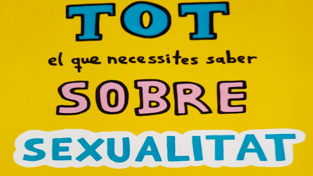 Llibres sobre sexualitat aportats per l’AMPA del nostre centre