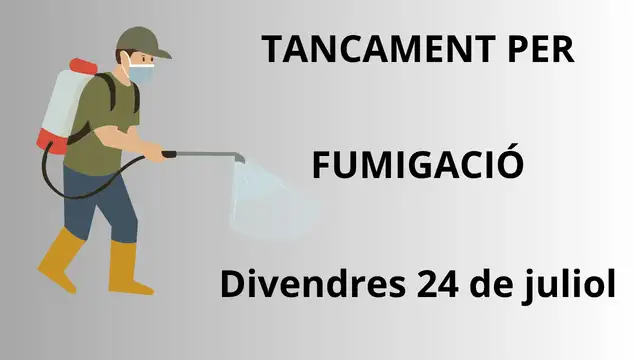 Tancament per fumigació