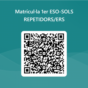 Código QR para Matrícul·la 1er ESO-SOLS REPETIDORS_ERS