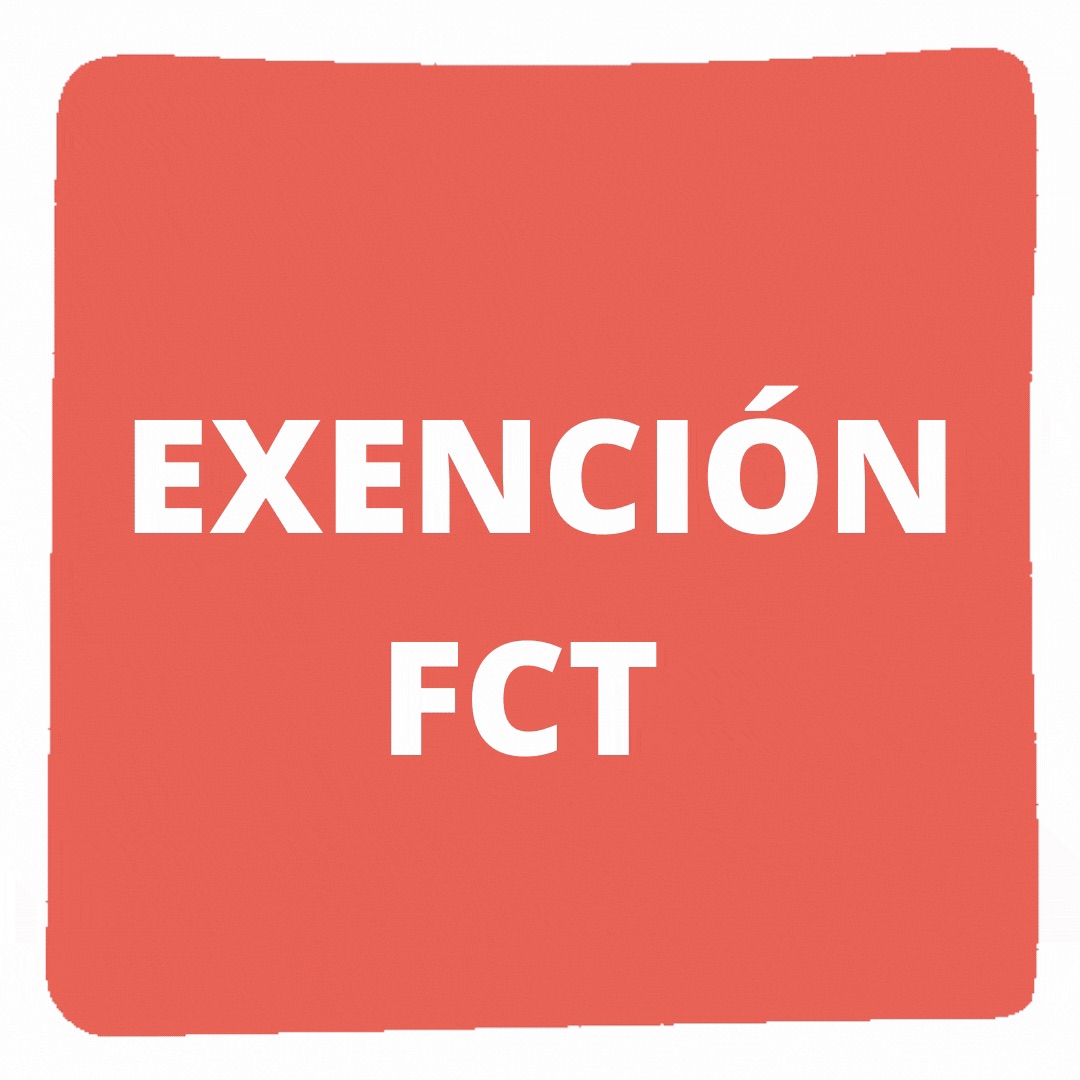 EXENCIÓN FCT
