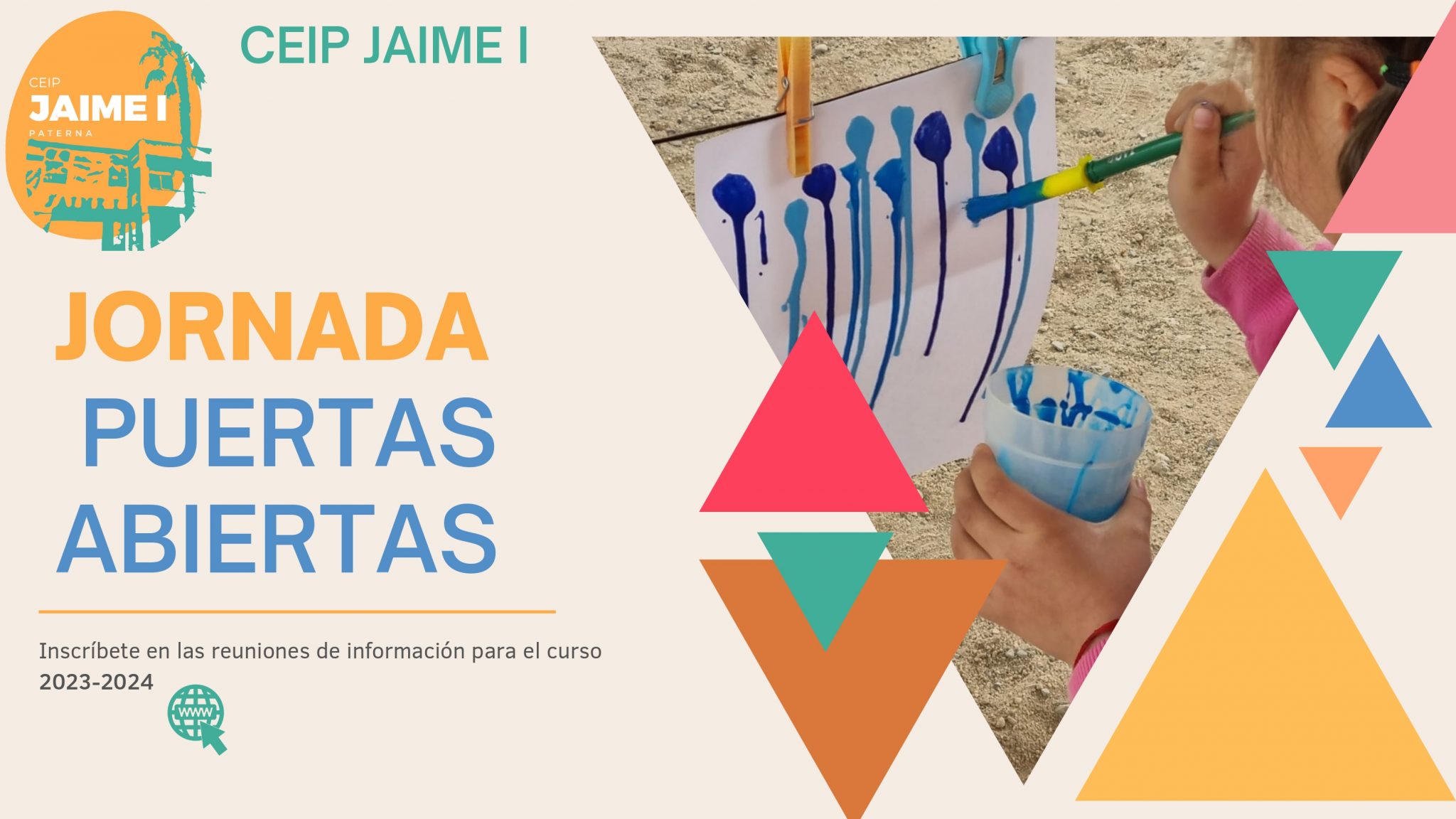 JORNADA PUERTAS ABIERTAS – CEIP JAIME I EL CONQUISTADOR