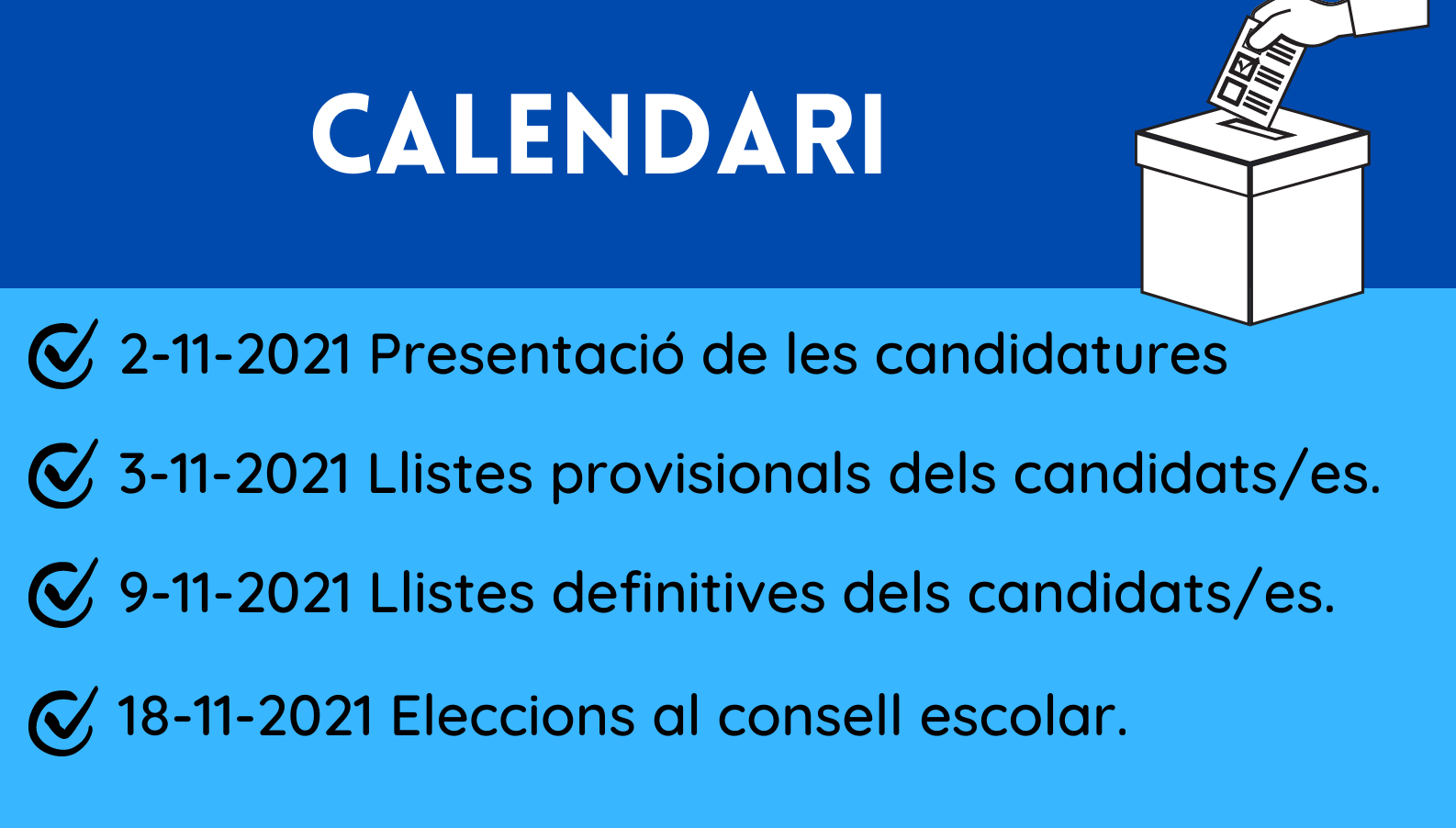 calendari eleccions