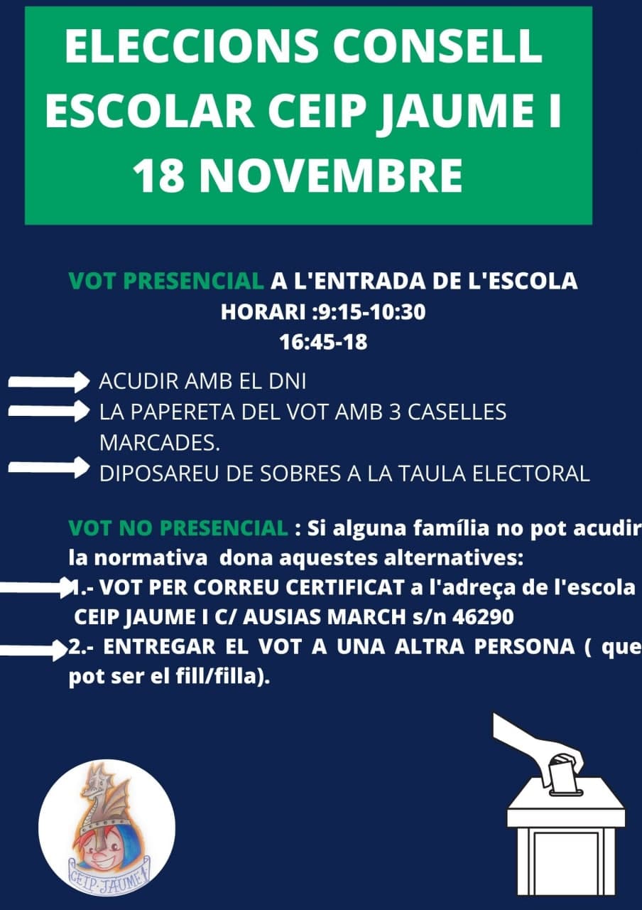 vot consell escolar 2