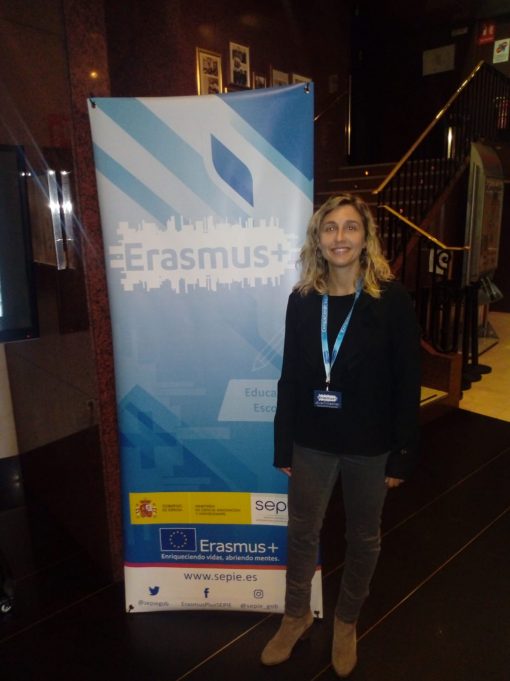 Professorat de l’IES Joan Fuster ha participat en les jornades de Difusió Erasmus+ a Madrid, els dies 3 i 4 de desembre de 2018