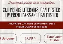 Acte presentació Premis JF26_mini