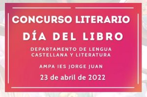 Cartel concurso literario 2022
