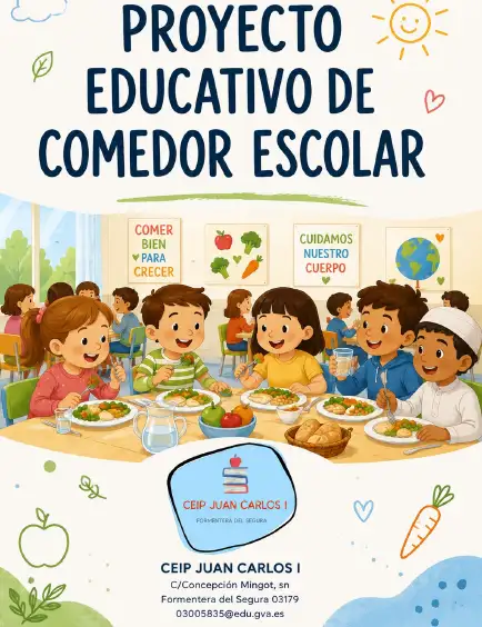 proyecto educativo de comedor escolar