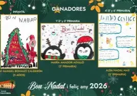 Felicitacion Navidad Cole 25-26-GANADORES