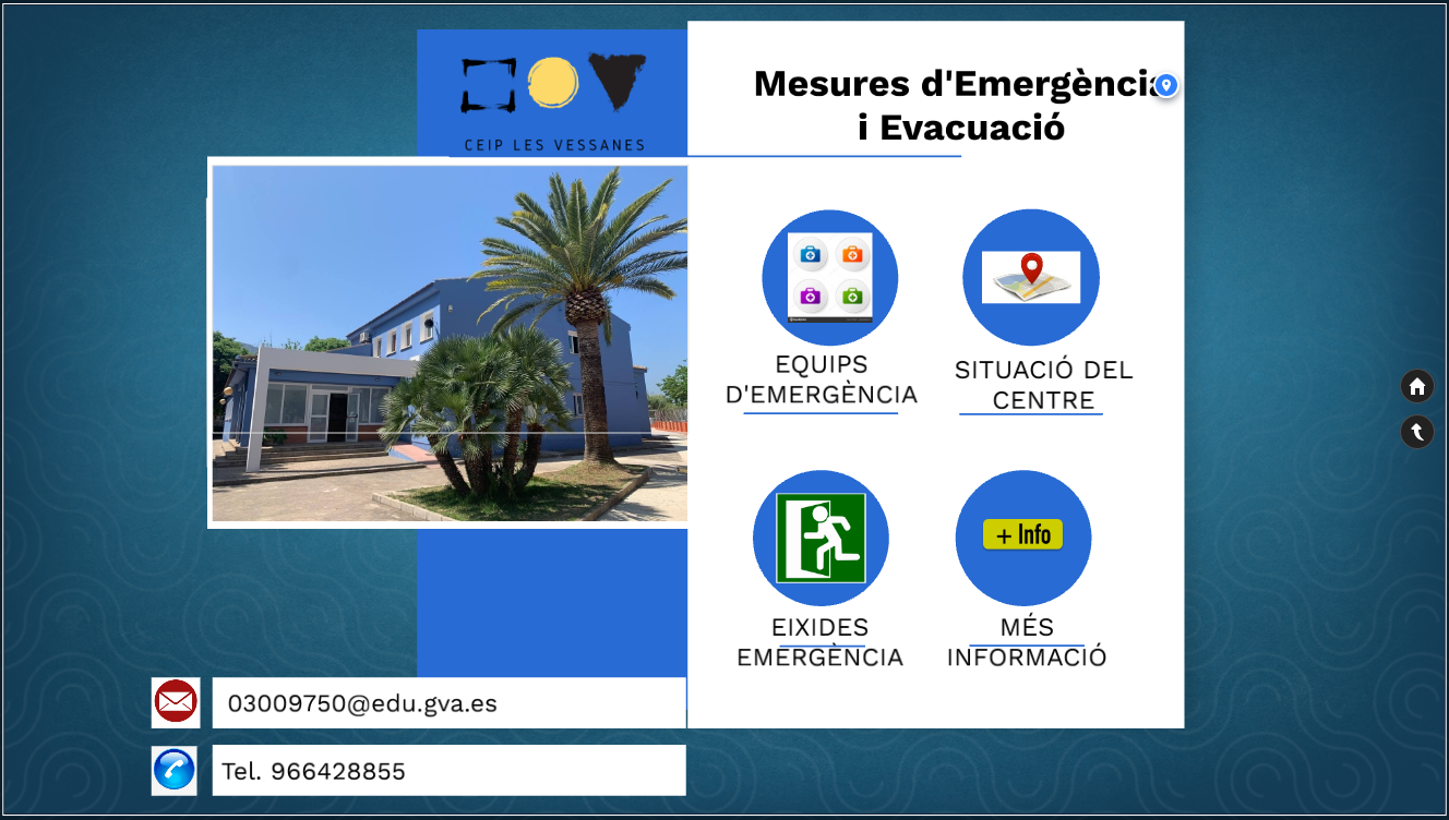 Mesures d'emergència i evacuació