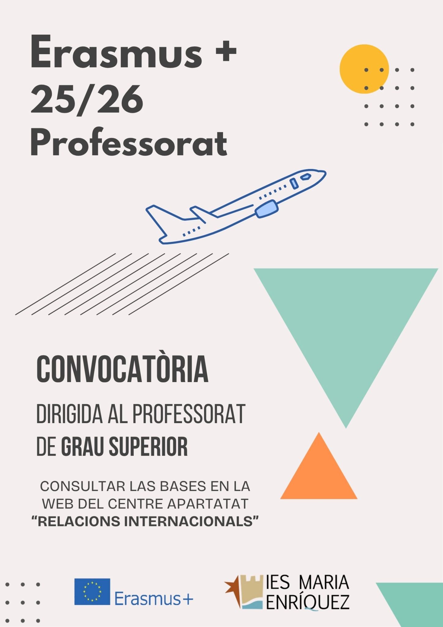 ERASMUS + PROFESORADO SUPERIOR VAL