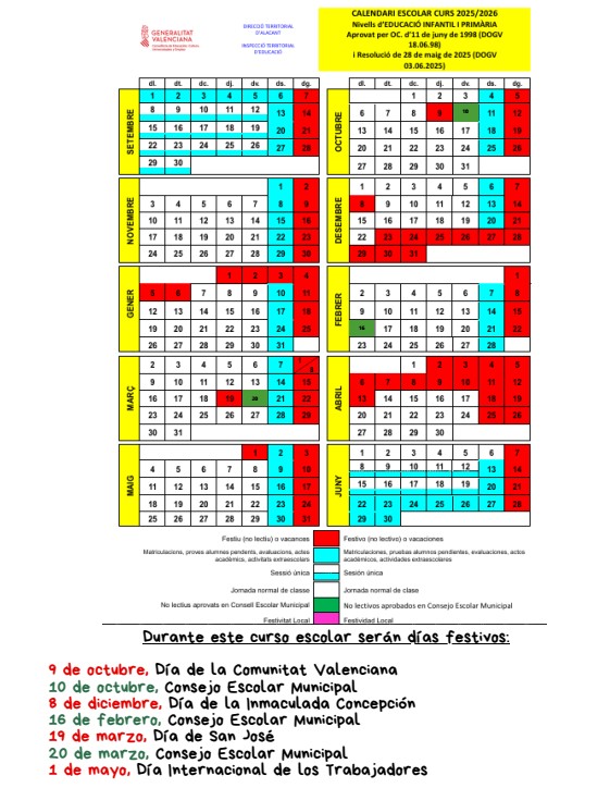calendario 25 26