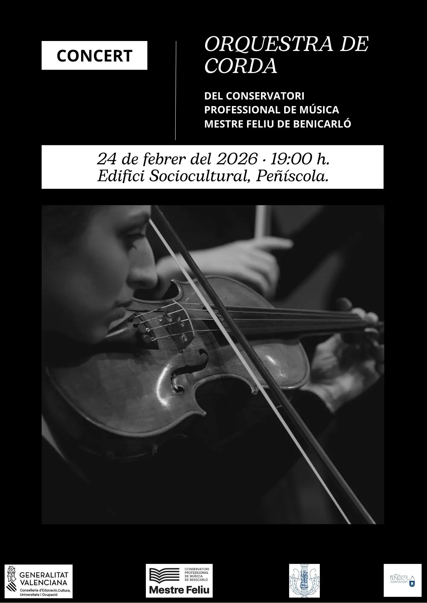 concert orquestra a Peñiscola