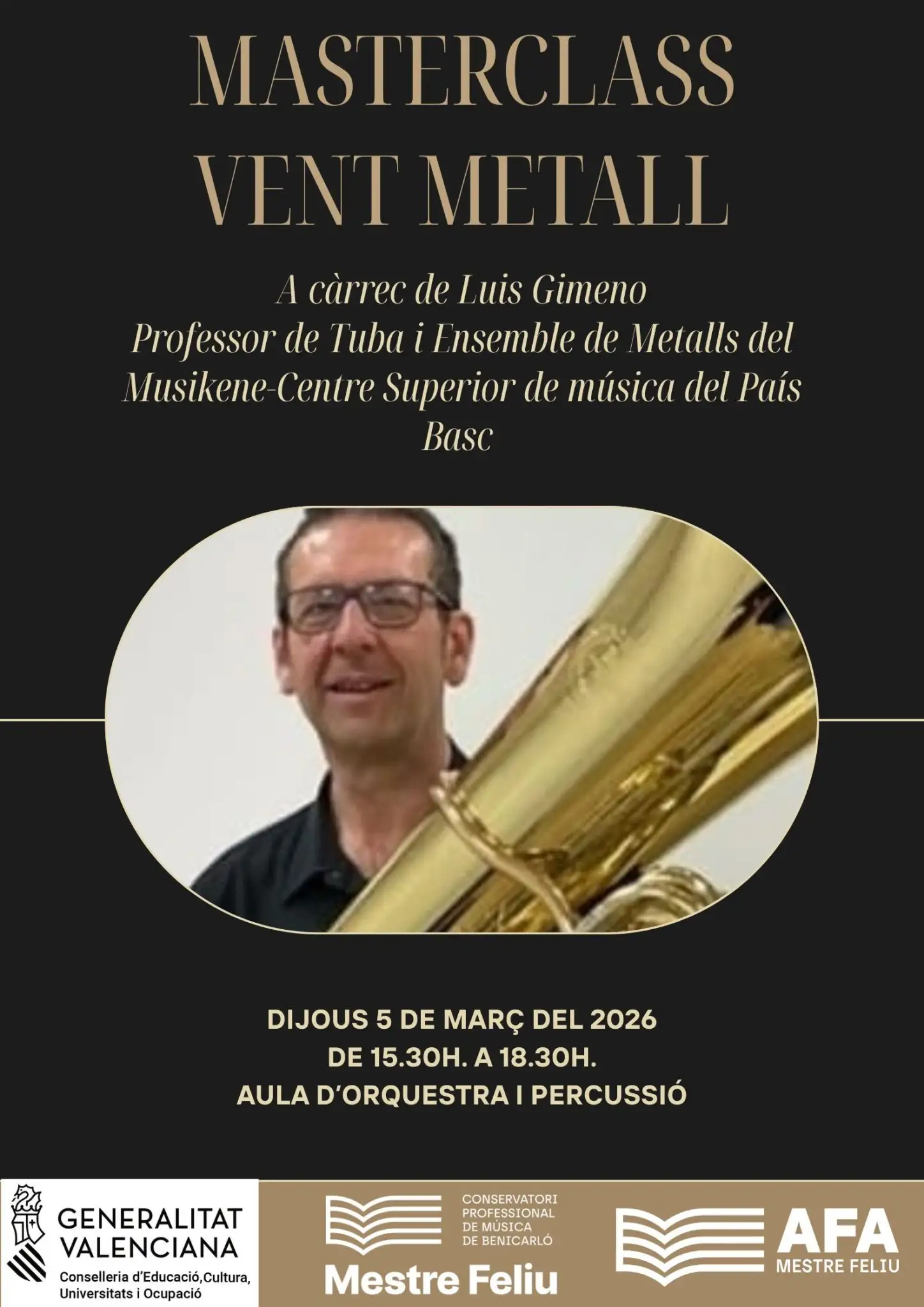 masterclass vent metall