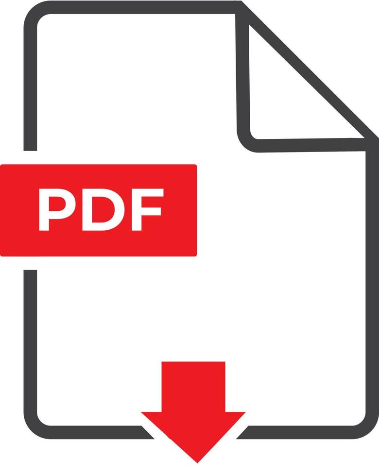 the-pdf-icon-file-format-symbol-flat-illustration-vector
