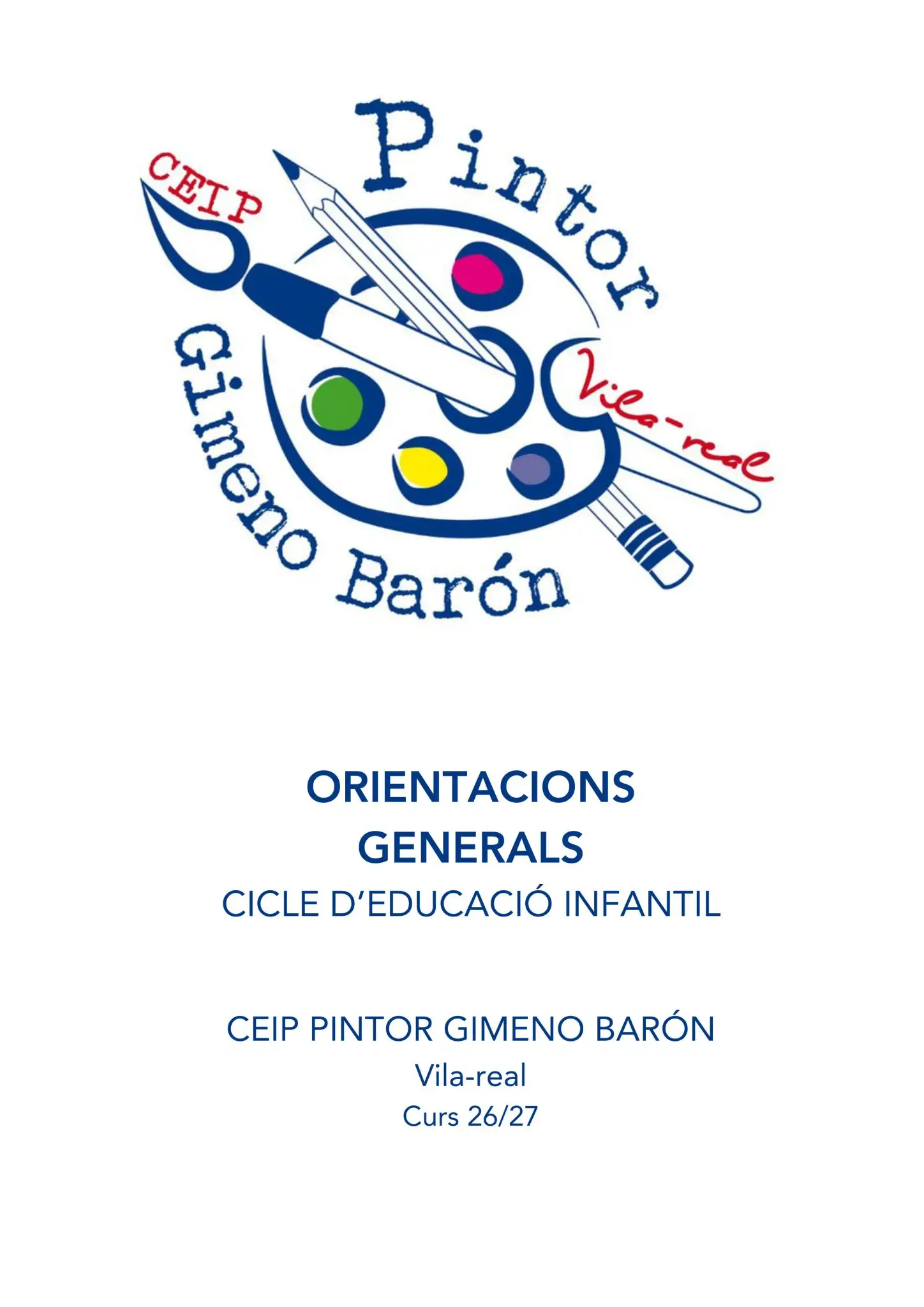 ORIENTACIONS GENERALS