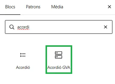 image Blocs acordió GVA i acordió