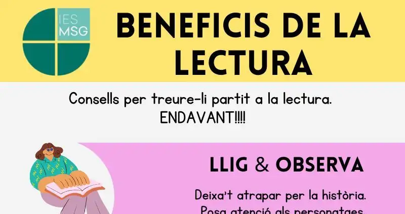 BENEFICIS DE LA LECTURA - 1
