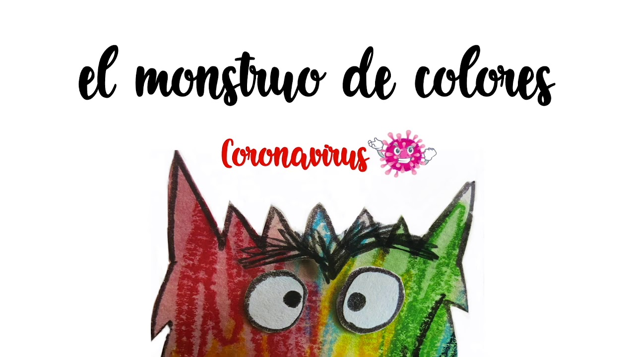 Monstre colors coronavirus